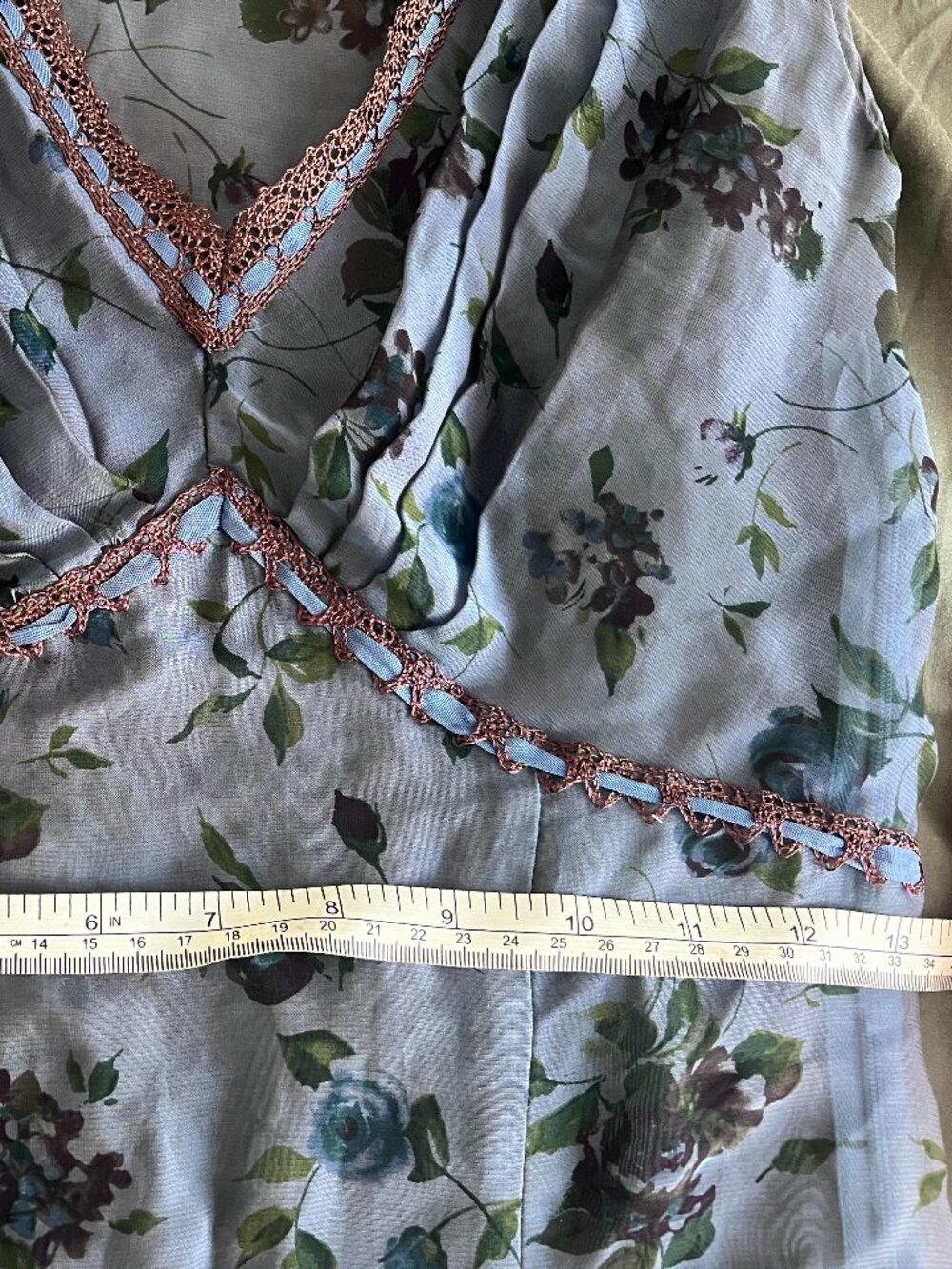 Vintage 90s Betsey Johnson New York Silk Dress, size S - Picture 6 of 7